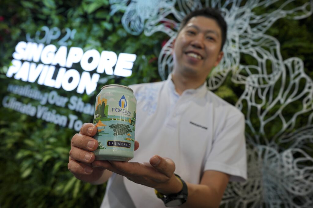 featured image thumbnail for post At UN climate talks, sewage beer from Singapore highlights water scarcity and innovations