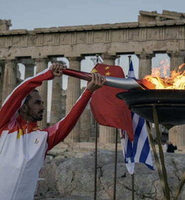 Greece Olympics Beijing Flame