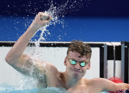 APTOPIX Paris Olympics Swimming