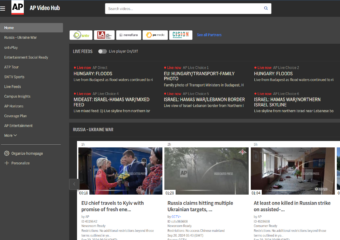 AP_Video_Hub_homepage