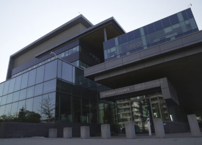 The Office of the Chief Coroner: Ontario is seen in Toronto on Thursday, Sept. 19, 2024. (AP Photo/Angie Wang)