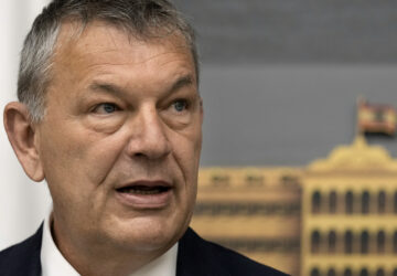 FILE - Commissioner-General of the U.N. agency for Palestinian Refugees Philippe Lazzarini speaks during a news conference in Beirut, Lebanon, May 27, 2024. (AP Photo/Bilal Hussein, File)