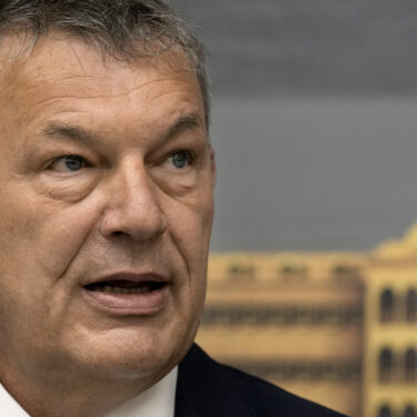 FILE - Commissioner-General of the U.N. agency for Palestinian Refugees Philippe Lazzarini speaks during a news conference in Beirut, Lebanon, May 27, 2024. (AP Photo/Bilal Hussein, File)