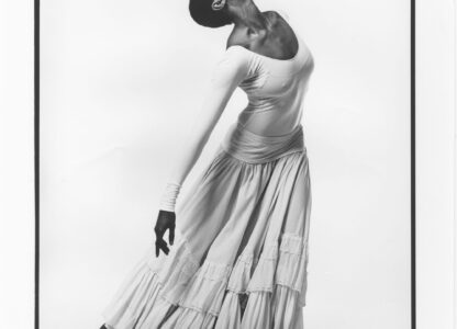 This undated photo provided by the Alvin Ailey Dance Foundation shows Judith Jamison performing in Alvin Ailey's 