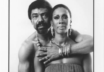 This undated photo provided by the Alvin Ailey Dance Foundation shows Ailey, left, and Judith Jamison. (Jack Mitchell/Alvin Ailey Dance Foundation and Smithsonian Institution via AP)