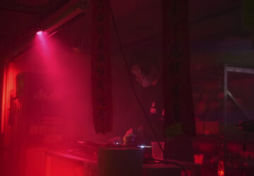 Xing Long, a DJ and rave organizer, plays music at a friend's bar in his hometown of Changchun in northeastern China's Jilin province on Oct. 12, 2024. (AP Photo/Dake Kang)