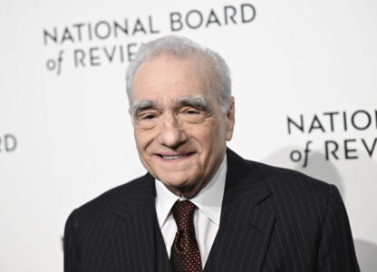 FILE - Martin Scorsese appears the National Board of Review awards gala in New York on Jan. 11, 2024. (Photo by Evan Agostini/Invision/AP, File)