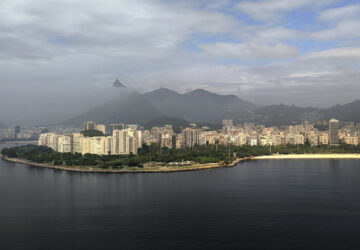 Rio de Janeiro city on Sunday, Nov. 17, 2024, who will host the G20 Summit next Monday and Tuesday. (AP Photo/Eraldo Peres)