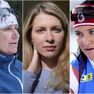 This combination of images shows Joan Wilder on Nov. 22, 2024, Grace Boutot on Oct. 17, 2024, and Joanne Reid on Jan. 5, 2023. (AP Photo/Jenny Kane, Steven Senne, Darko Bandic)