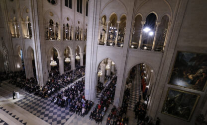 France Notre Dame Reopening