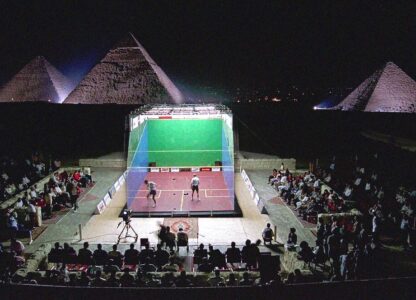 EGYPT SQUASH AT THE PYRAMID