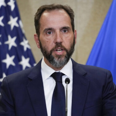 FILE - Special counsel Jack Smith speaks to the media about an indictment of former President Donald Trump, Aug. 1, 2023, at an office of the Department of Justice in Washington. (AP Photo/J. Scott Applewhite, File)