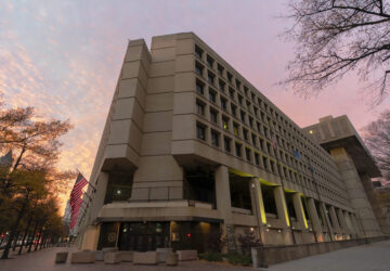 FILE - Federal Bureau of Investigation (FBI) Headquarters is seen in Washington, Saturday, Dec. 7, 2024. (AP Photo/Jose Luis Magana, File)